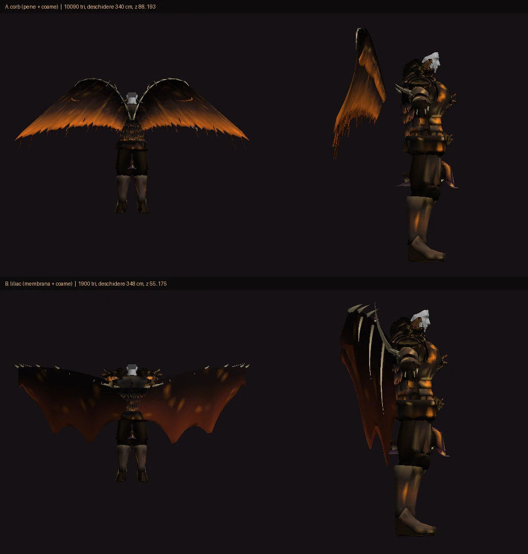 Set Halloween - Lupul Blestemat - Comparație