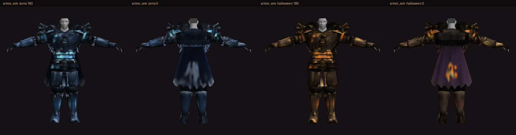 Set Halloween - Lupul Blestemat - Comparație